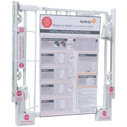  Safety 1st Ready to Install Gate, White