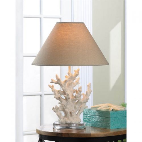  Gallery of Light WHITE CORAL TABLE LAMP