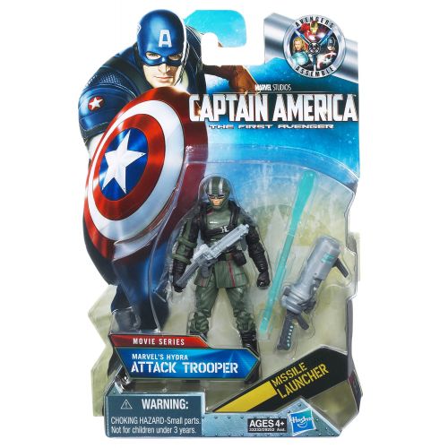 해즈브로 Captain America Movie Series Marvels Hydra Attack Trooper Action Figure