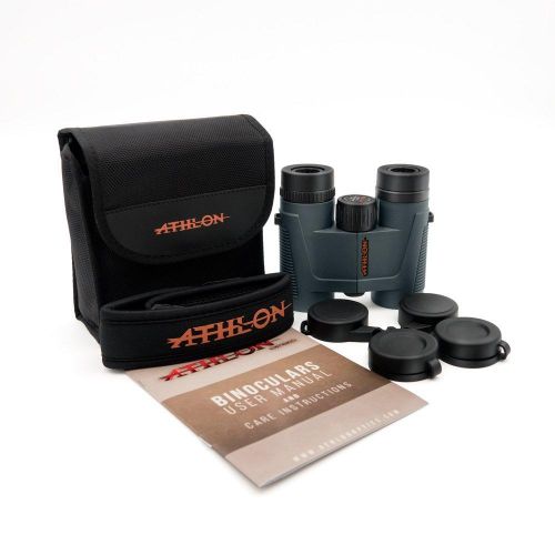  Athlon Optics Talos Binoculars 8x32mm, BaK4 Prism, Black