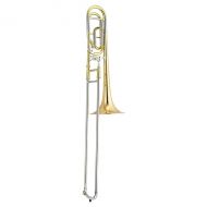 Jupiter Intermediate Bb Slide Trombone with F Attachment with Rose Brass Bell, JTB1150FR