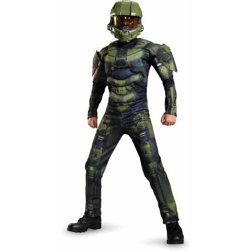 Disguise Halo Master Chief Classic Muscle Child Dress Up  Halloween Costume