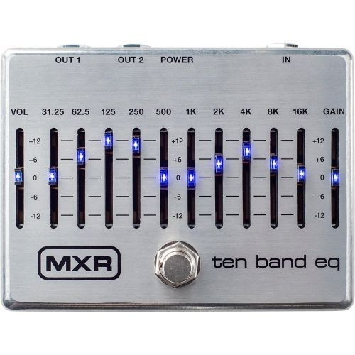  Dunlop MXR M108S Ten-Band Graphic EQ Guitar Pedal