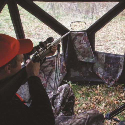  Barronett Blinds Pentagon Bloodtrail Backwoods Camo Large Ground Hunting Blind