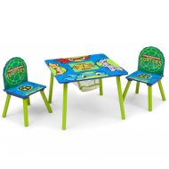 Nickelodeon Teenage Mutant Ninja Turtles Wood Kids Storage Table and Chairs Set by Delta Children