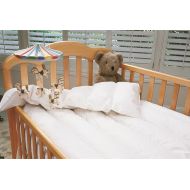 Westport Home Just for Baby White Down Comforter White  Crib