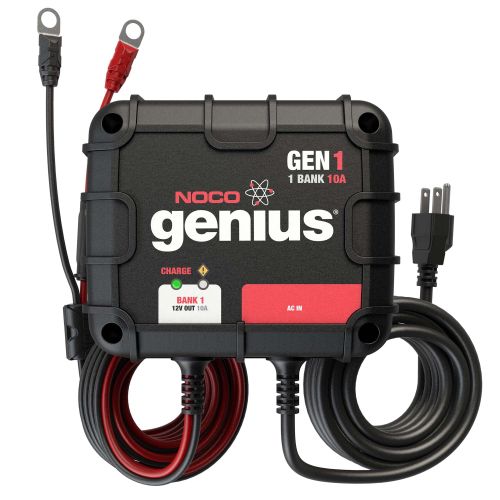  Noco NOCO Genius GEN1 10-Amp 1-Bank Onboard Battery Charger