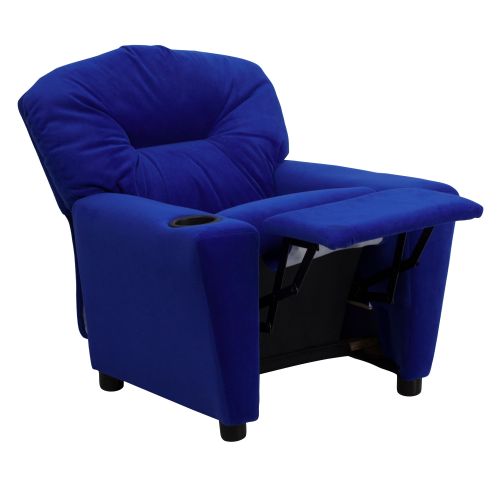  Flash Furniture Kids Vinyl Recliner with Cup Holder, Multiple Colors