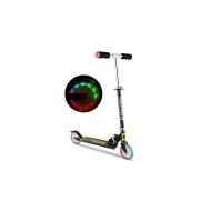 Hifashion Perfect Gift! 110LBs Capacity Kick Scooter for Kids Children Boys Girls 3-17 Years old, Foldable 3 Height Adjustable with Flashing Light Wheel, Sponge Handle Scooter HFON
