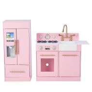 Teamson Kids - Little Chef Chelsea Modern Play Kitchen - Pink
