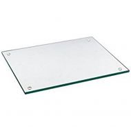 Vance 15 X 12 inch Premium Clear Extra Thick Tempered Glass Cutting Board, 8G1512DC