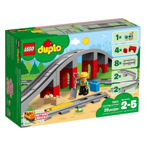  LEGO DUPLO Town Train Bridge and Tracks 10872