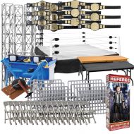 Toys Super Deluxe Wrestling Action Figure Ring & Accessories Special Deal For WWE Wrestling Figures
