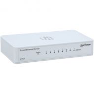 Manhattan Products Manhattan 8-port Gigabit Ethernet Switch - 8 Ports - 8 X Rj-45 - 101001000base-t - Desktop (560702)