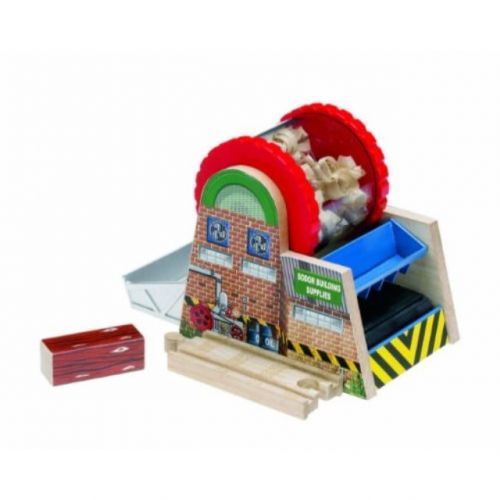  Thomas & Friends Fisher Price Thomas and Friends Wooden Train Railway Chopped Log Wood Chipper
