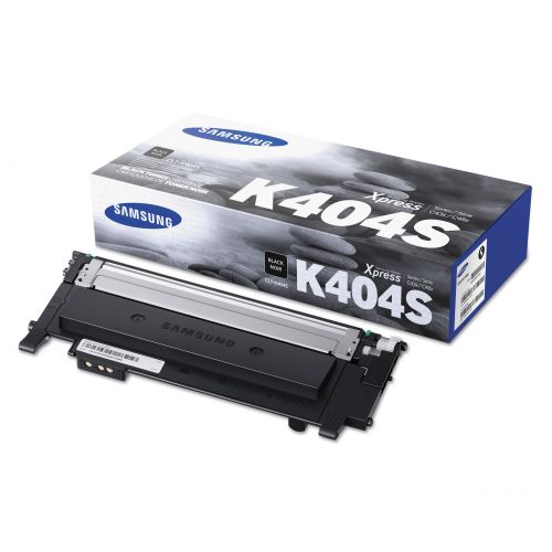 삼성 Samsung CLT-K404S (SU104A) Toner, 1500 Page-Yield, Black