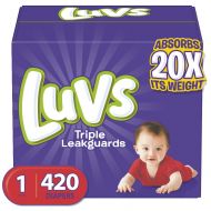 Luvs Ultra Leakguards Diapers, Size 1, 210 Diapers