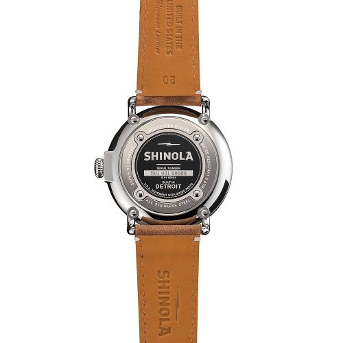  Shinola The Runwell Brown Strap Watch, 41mm