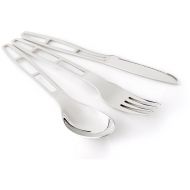 GSI Outdoors Glacier Stainless 3-Piece Cutlery Set