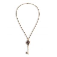 Alcozer Key pendant necklace