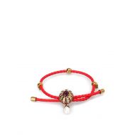Alexander Mcqueen Friendship Jewel red bracelet