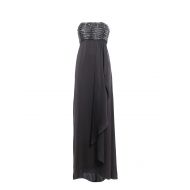 Armani Collezioni Embellished top strapless gown
