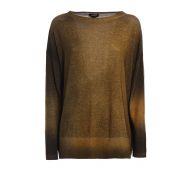Avant Toi Shaded cashmere boat neck sweater