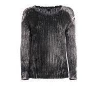 Avant Toi Shaded cotton destroyed sweater