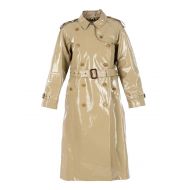 Burberry Laminated gabardine trench coat