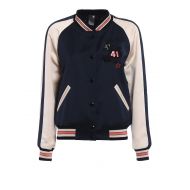 Coach Reversible college bomber jacket