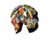 Dolce & Gabbana Floral print modal cashmere scarf