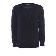 Dondup Soft alpaca blend black sweater