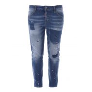 Dsquared2 Hockney light blue marks jeans