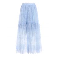 Ermanno Scervino Ballet lace and tulle long skirt