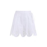 Ermanno Scervino Broderie anglaise trim short pants