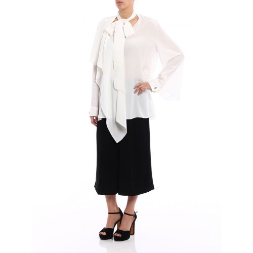 펜디 Fendi Silk crepe de chine blouse