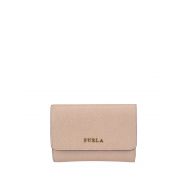 Furla Babylon small pink trifold wallet