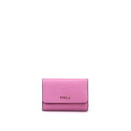 Furla Babylon small trifold pink wallet