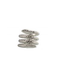 Giuseppe Zanotti Crystal embellished snake anklet