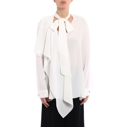 펜디 Fendi Silk crepe de chine blouse