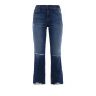 J Brand Selena mid-rise crop jeans