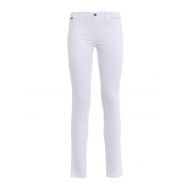 Love Moschino Asian fit white cotton jeggings
