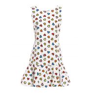 Love Moschino All-over print cotton mini dress