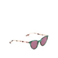Mcq Green havana cat-eye sunglasses