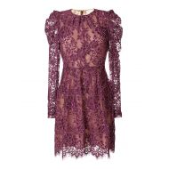 Michael Kors Scalloped floral lace dress