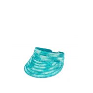 Missoni Turquoise straw visor