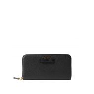 Miu Miu Leather zip-around wallet with bow