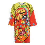 Moschino Crazy Fruit jersey over dress