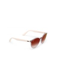 Ray Ban Blaze matte white sunglasses