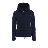 Save the Duck Recycled dark blue puffer jacket